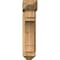 Ekena Millwork Merced Arts and Crafts Rough Sawn Bracket w/ Offset Brace, Western Red Cedar, 6"W x 18"D x 26"H BKT0604X18X26MRC03RWR - alternate 4